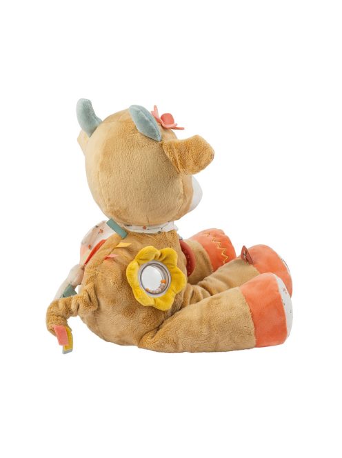 Nattou plüss foglalkoztató játék 45cm Mila, Zoe and Lana - Mila, a boci