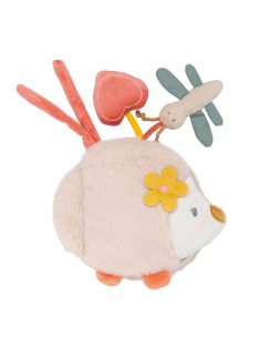   Nattou játékkönyv plüss készségfejlesztő - Mila, Zoe and Lana