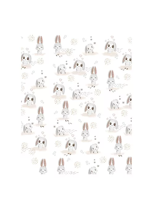 Color pelenkázólap sík 70x50cm - Nyuszik tapéta