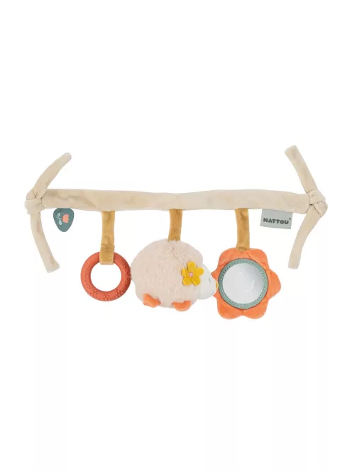 Nattou trapéz plüss - Mila, Zoe and Lana