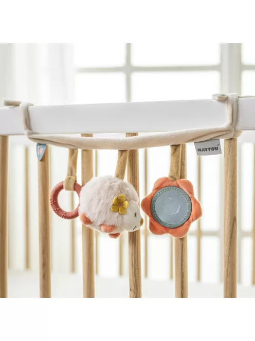 Nattou trapéz plüss - Mila, Zoe and Lana