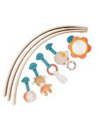 Nattou játszószőnyeg plüss fa játékhíddal - Mila, Zoe and Lana