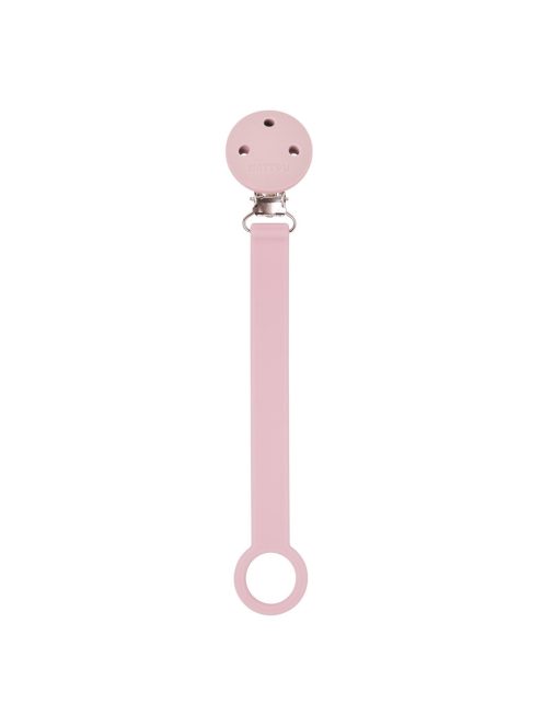 Nattou szilikon cumitartó szalag - pink