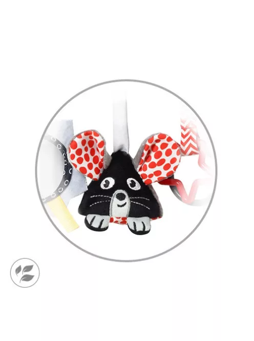 BabyOno Babakocsijáték MOUSE Cheese and Skip 797