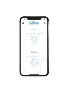 Milian légzésfigyelő PRO Bluetooth Plus 3db érzékelőlappal