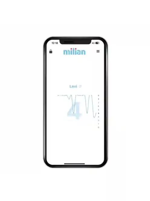 Milian légzésfigyelő PRO Bluetooth Plus 3db érzékelőlappal