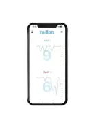 Milian légzésfigyelő PRO Bluetooth Twins 4db érzékelőlappal