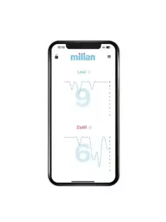   Milian légzésfigyelő PRO Bluetooth Twins 4db érzékelőlappal