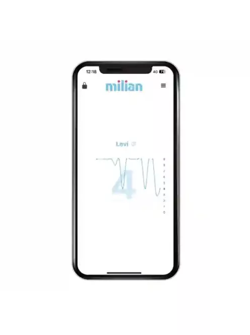 Milian légzésfigyelő PRO Bluetooth Twins 4db érzékelőlappal