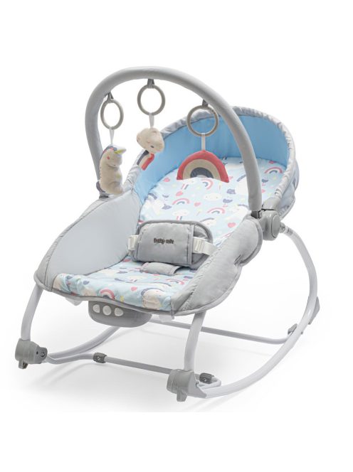 Baby Mix pihenőszék rezgő zenélő - unicorn