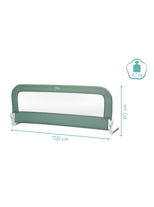 Fillikid leesésgátló boxspring-ágyra is Lara 150x60cm - menta 289-60-14 