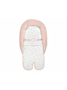   Kikkaboo memóriahabos fejszűkítő autósülésbe, pink szívek