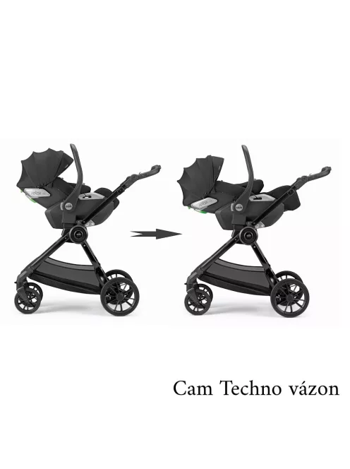 CAM hordozó Relax I-Size 40-87cm Modus és Techno Babila babakocsikra 179 fekete