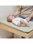 Nattou pelenkázó lap Softy 70x50cm - zöld