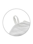 BabyOno fürdőlepedő kapucnis bambusz 100x100cm - egérfülekkel szürke 1553/03