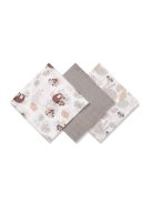 BabyOno textilpelenka színes 3db - szürke 348/10