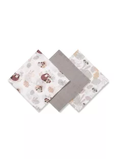 BabyOno textilpelenka színes 3db - szürke 348/10