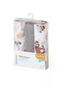 BabyOno textilpelenka színes 3db - szürke 348/10