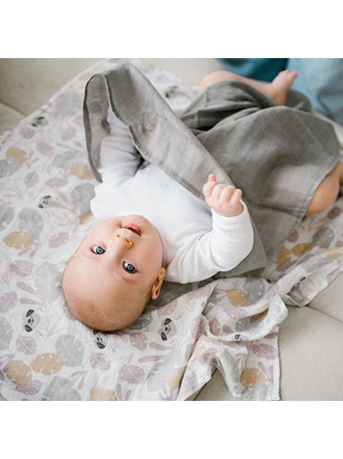BabyOno textilpelenka színes 3db - szürke 348/10