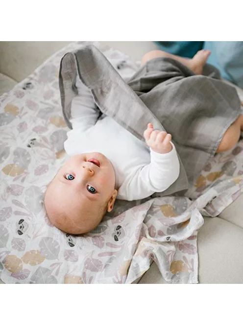 BabyOno textilpelenka színes 3db - szürke 348/10
