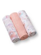 BabyOno Textilpelenka, színes, 3 db, rózsaszín, 348/11
