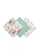 BabyOno textilpelenka színes 3db - zöld 348/12