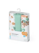 BabyOno textilpelenka színes 3db - zöld 348/12