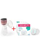 BabyOno Mellszívó Pico elektromos, 100 plusz 40 db melltartóbetéttel, 1485 - 296/140