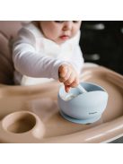 BabyOno tálka szilikon tapadó aljú - kék 1481/01