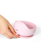 BabyOno tálka szilikon tapadó aljú - rózsaszín 1481/02