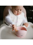 BabyOno tálka szilikon tapadó aljú - rózsaszín 1481/02