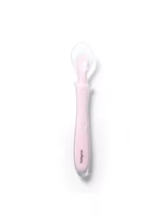   BabyOno Etetőkanál, szilikon, flexibilis, rózsaszín, 785/03
