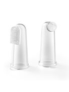 BabyOno Fogkefe és ínymasszírozó babáknak, átlátszó, 2 db, 1545