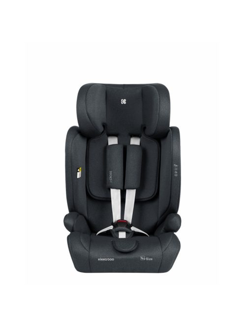 Kikkaboo gyerekülés i-Cross Top tether i-Size Isofix 76-150 cm sötétszürke