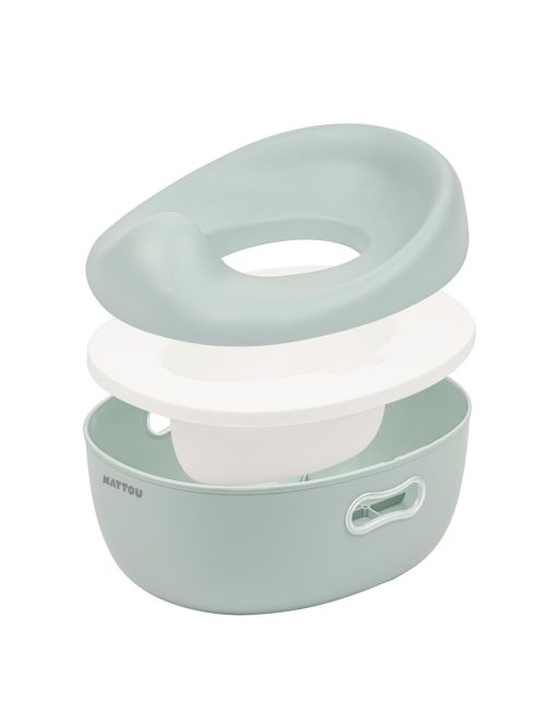 Nattou bili 3in1 Potty - zöld
