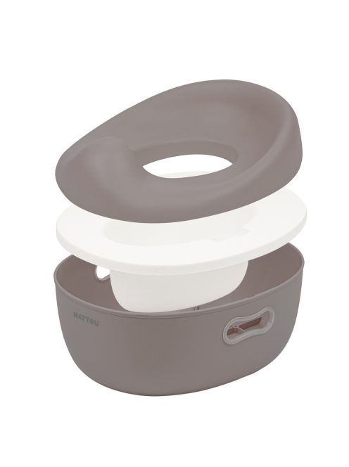 Nattou bili 3in1 Potty - Taupe