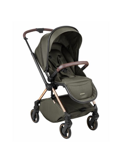 Kikkaboo Lanah, 2in1 babakocsi, átfordítható tolókarral - army green