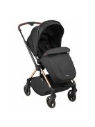 Kikkaboo Lanah, 2in1 babakocsi, átfordítható tolókarral - fekete