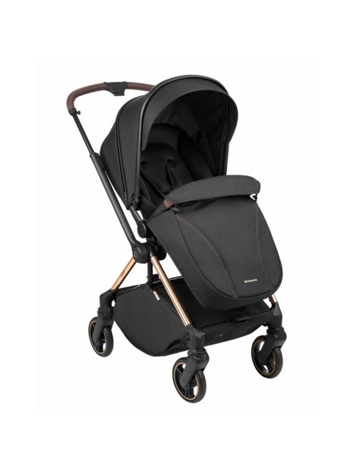 Kikkaboo Lanah, 2in1 babakocsi, átfordítható tolókarral - fekete