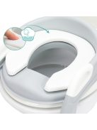 Fillikid lépcsős wc szűkítő Ben szürke/fehér BST023-07