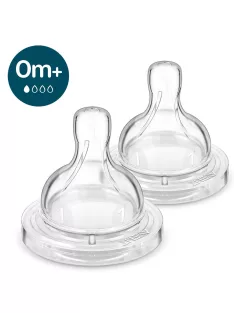 Philips AVENT Etetőcumi Anti-Colic 2db 1 cseppes 0hó
