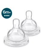 Philips AVENT Etetőcumi Anti-Colic 2db 4 cseppes 6hó