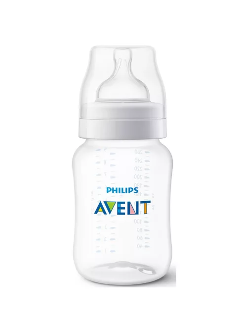 Philips AVENT Cumisüveg Anti-colic 260ml 1hó 2db-os