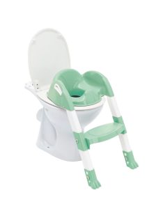 Thermobaby wc szűkítő lépcsős Kiddy Loo - Celadon zöld