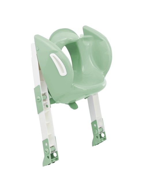 Thermobaby wc szűkítő lépcsős Kiddy Loo - Celadon zöld