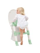 Thermobaby wc szűkítő lépcsős Kiddy Loo - Celadon zöld