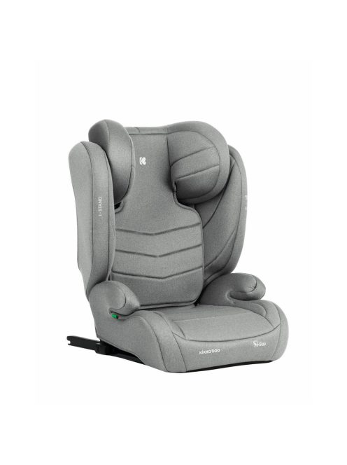 Kikkaboo i-Stand, i-Size, Isofix gyerekülés, 100-150cm - világosszürke