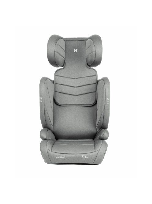 Kikkaboo gyerekülés i-Stand i-Size Isofix 100-150 cm világosszürke