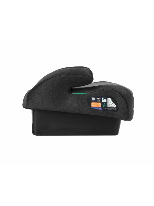 Kikkaboo ülésmagasító i-Go i-Size Beltfix 125-150cm - fekete