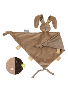   Nattou szundikendő plüss foszforeszkáló Lapidou Maxi - Nyúl mocha